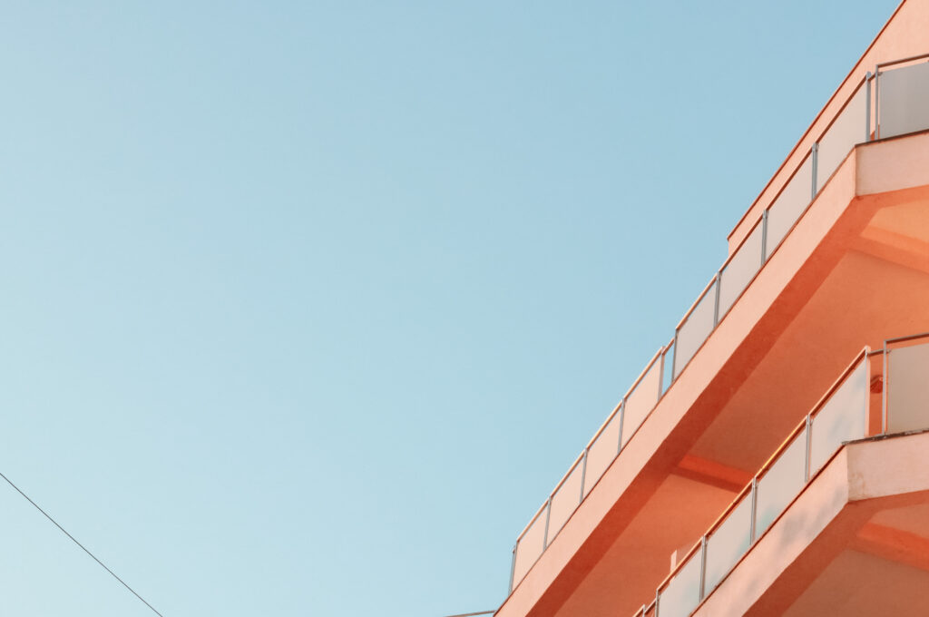 low angle shot of the balconies of a modern buildi 2026 03 18 07 03 14 utc
