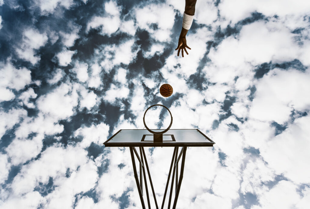 street basketball ball falling into the hoop 2026 03 18 13 42 34 utc